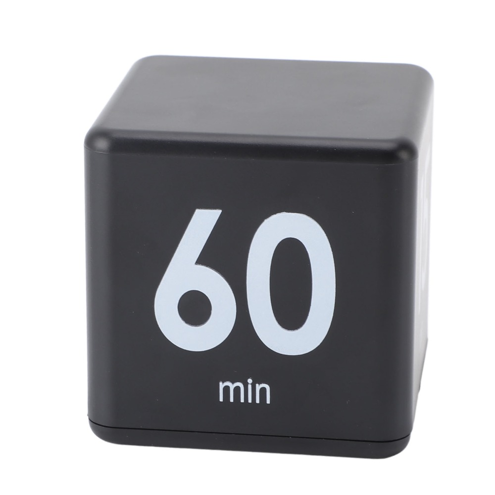 Digital Timer Countdown - Temporizador Digital ABS Flip Timer Preto