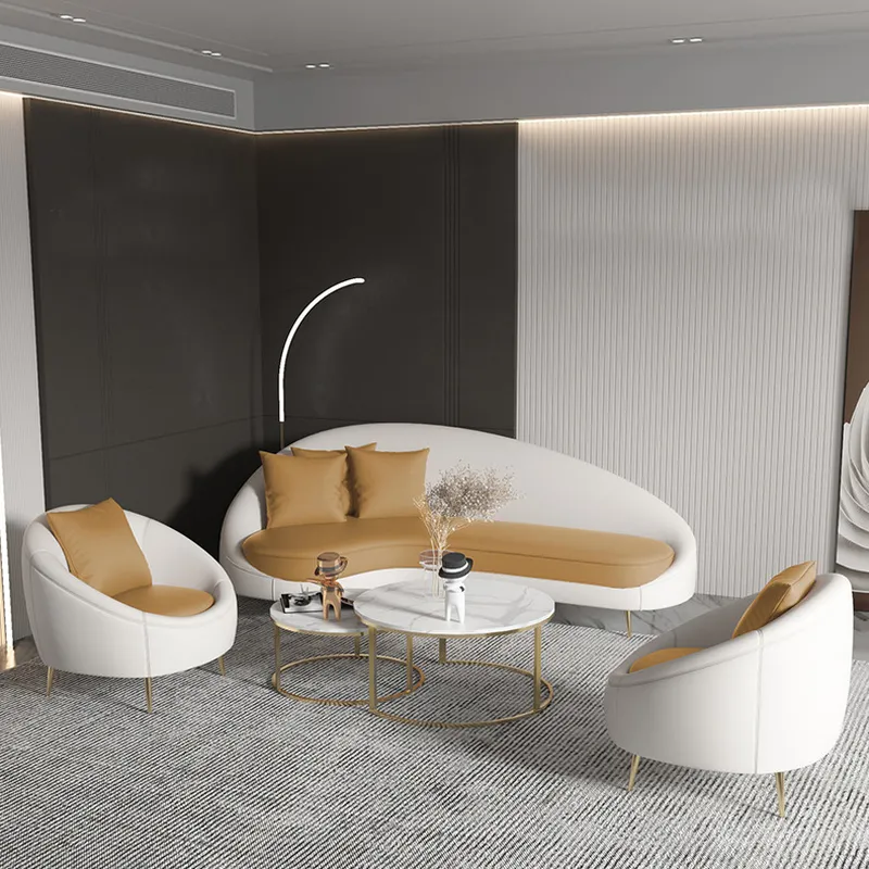 Office Tech Chair - Sofá Nórdico de Tecido Tecnológico Luxo