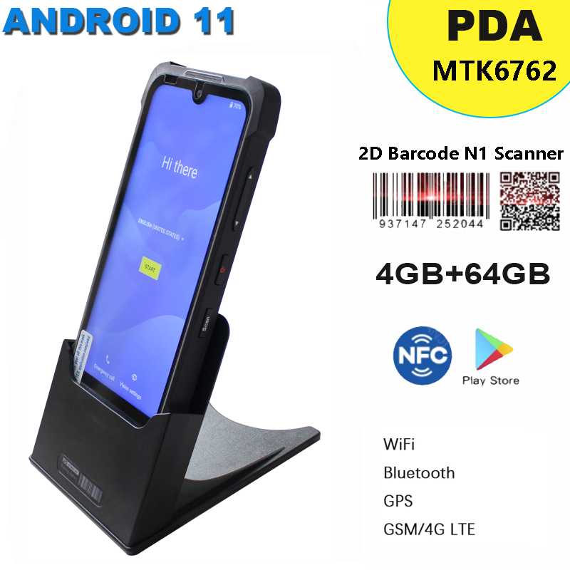 Barcode Scanner 2D - Robusto android 11 pda com 4gb