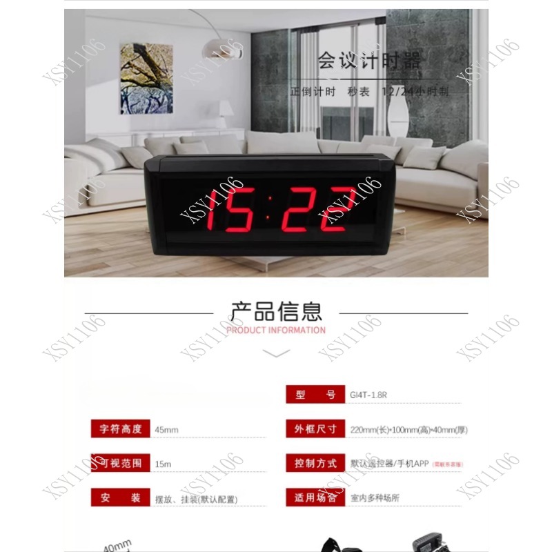 Relógio Digital LED de 1.8 Pol - Digital Timer Countdown avaliação e preço