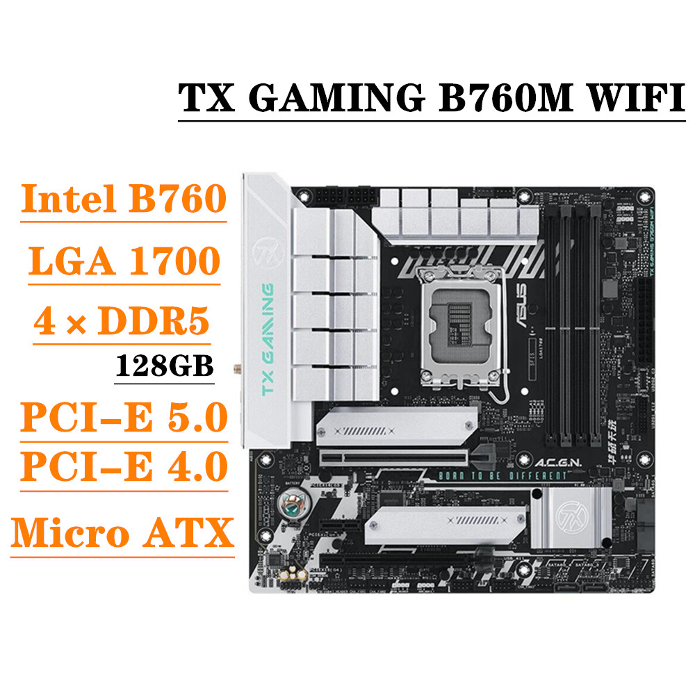 Placa-Mãe ASUS TX GAMING B760M - Intel Cpu Core I9 avaliação e preço