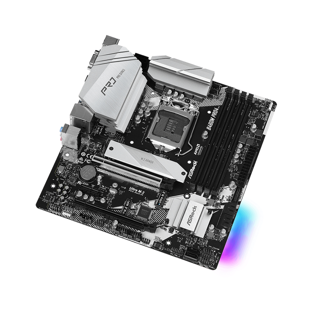 Placa-mãe ASRock B460M PRO4 LG - Intel Cpu Core I9 avaliação e preço