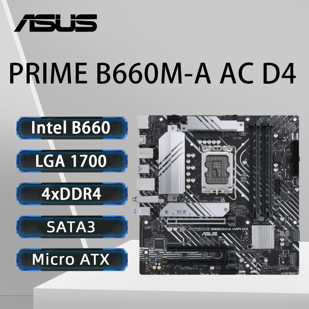 Placa-mãe ASUS PRIME B660M-A A - Intel Cpu Core I9 avaliação e preço