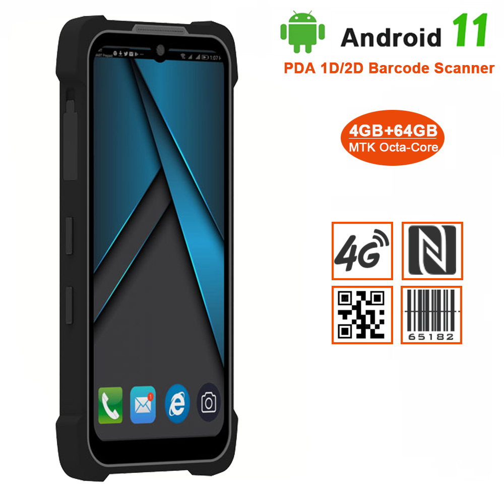 Robusto android 11 pda com 4gb - Barcode Scanner 2D avaliação e preço