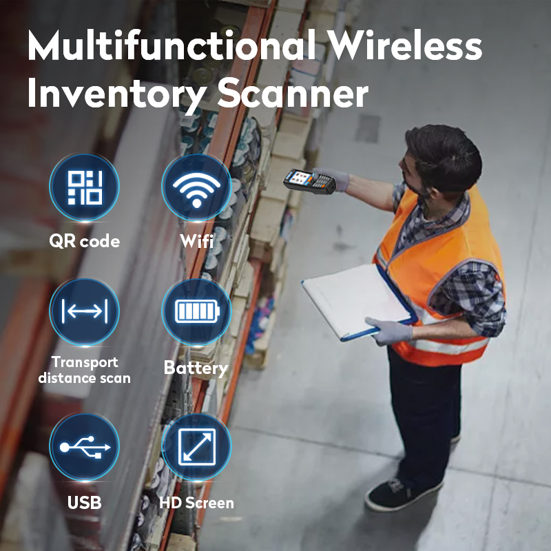 Coletor de Dados PDA QR RF6000 - Barcode Scanner 2D avaliação e preço