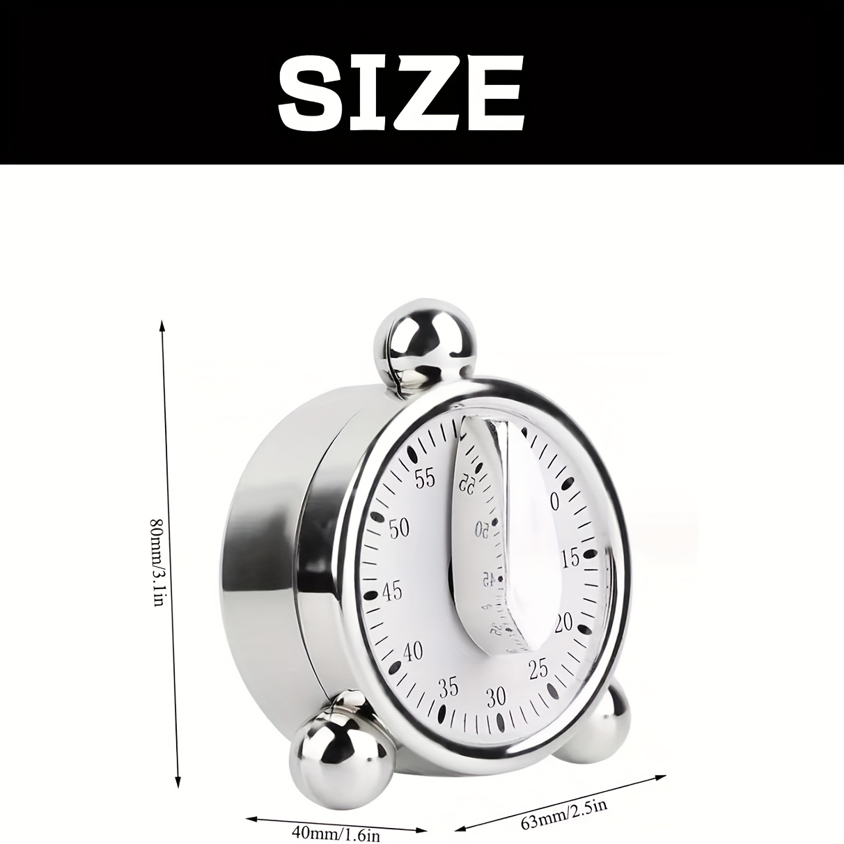 Temporizador mecânico visível, - Digital Timer Countdown avaliação e preço